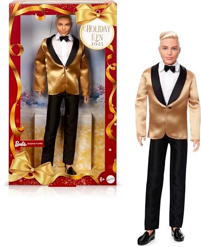 Barbie 2025 Holiday Ken Doll