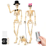 Lighted Skeleton Decor