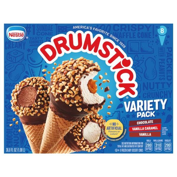 2 Nestle Drumstick Variety Packs