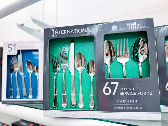 Dining Essentials: Stainless-Steel Flatware Sets, Starting at $30 at Macy's card image