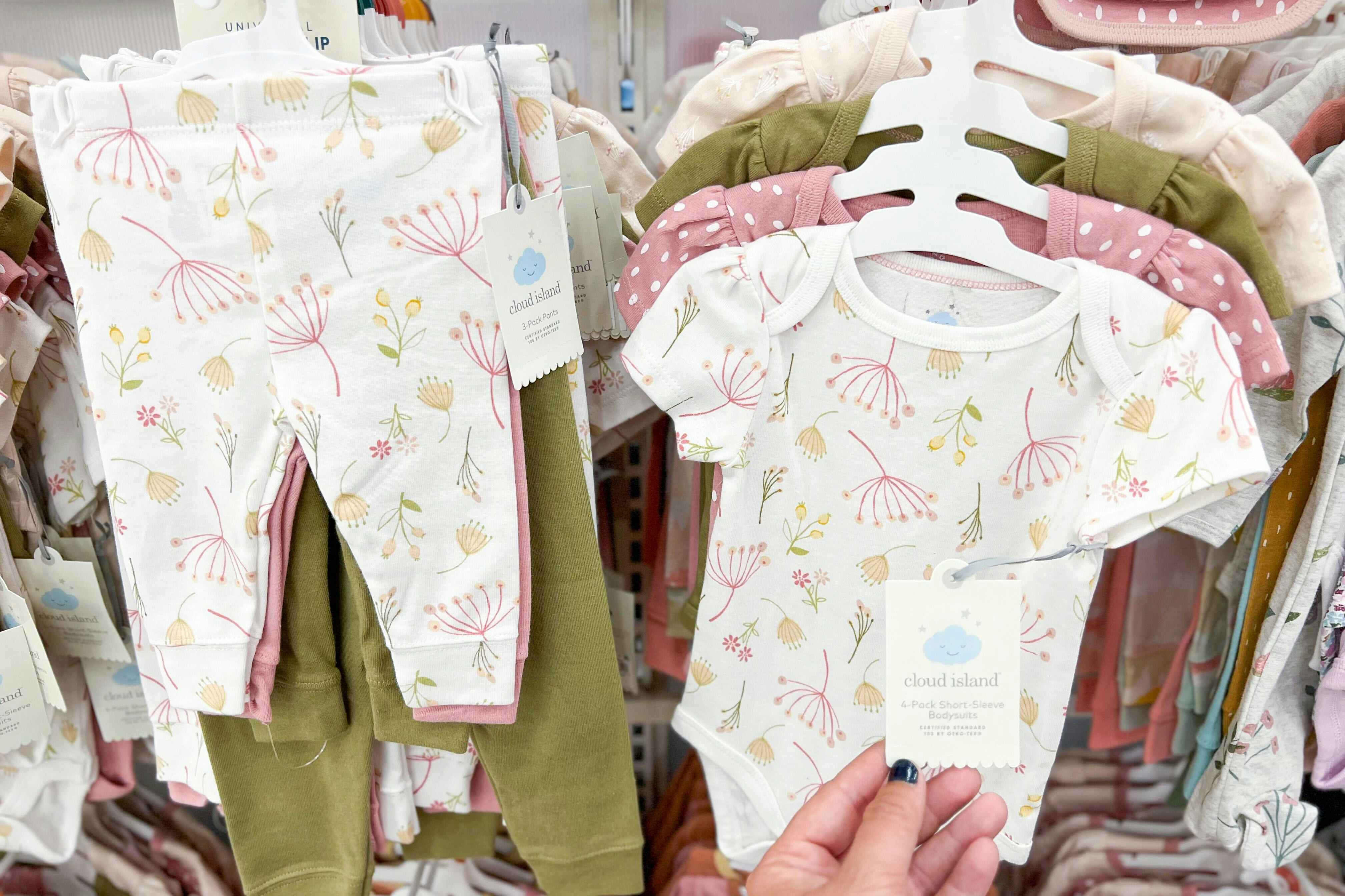 Cloud Island Baby Deals at Target: $2.28 Bodysuits, $3.80 Pajamas, and More