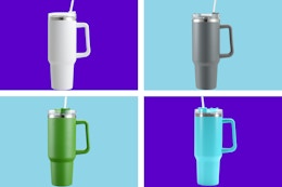 40-Ounce Insulated Steel Tumbler, Only $14.49 on Amazon (4 Color Options) card image
