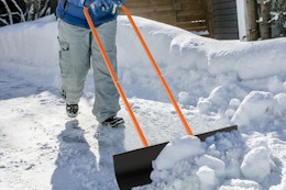 Costway Large Snow Shovels With Wheels, as Low as $50 at Daily Steals card image