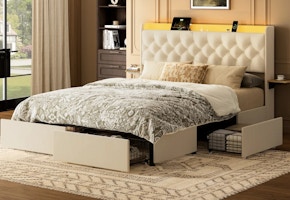 Ebern Designs Platform Bed