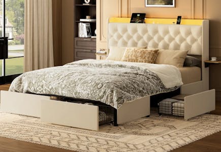 Ebern Designs Platform Bed