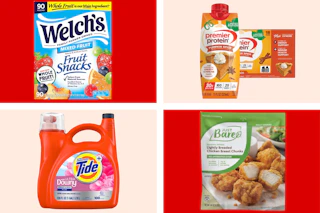 welchs premier protein tide just bare collage