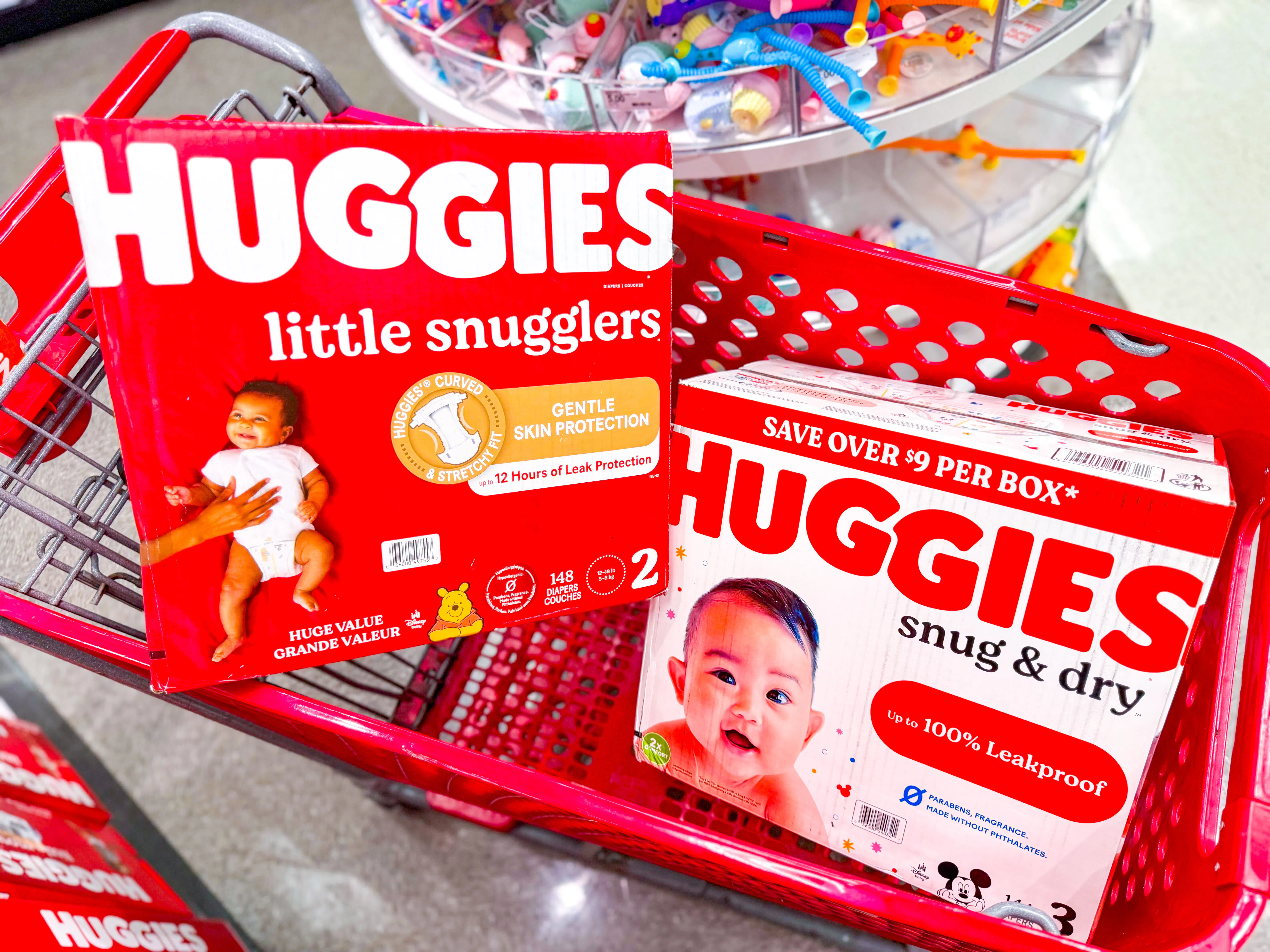 Score Huggies Baby Diaper Boxes for deal at Target