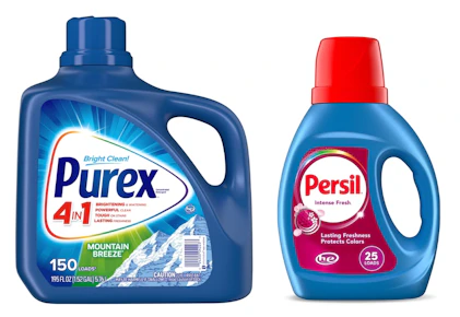 1 Purex + 1 Persil