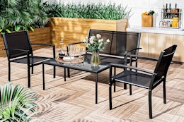 Save $70 — Score This 4-Piece Outdoor Set While It’s $120 at Walmart card image