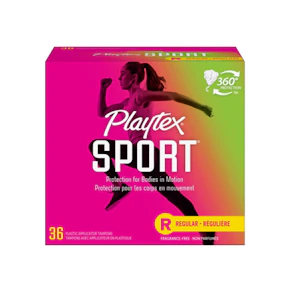 2 Playtex Tampon Boxes