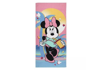 The Big One Disney Beach Towel