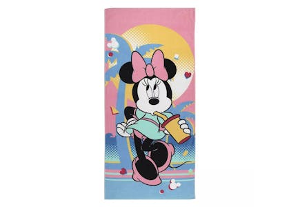 The Big One Disney Beach Towel