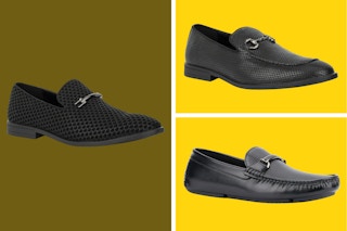 Three different styles of Men's Loafer Shoes