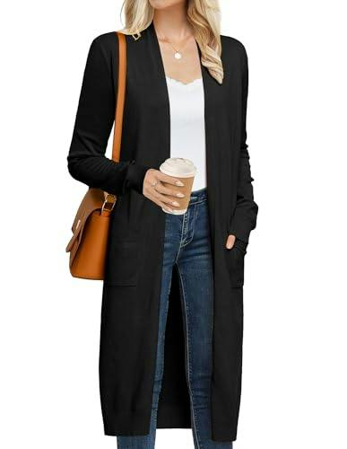 GRACE KARIN Women's Long Cardigan