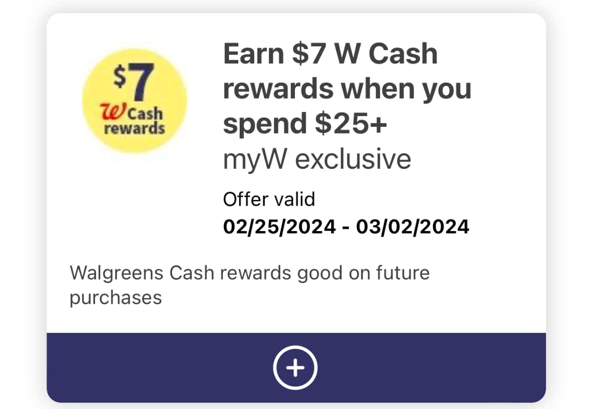 walgreens cash booster coupon