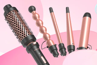 Wavytalk 5 in 1 Curling Wand Set
