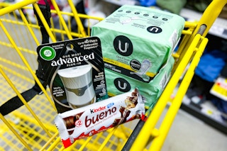kotex air wick kinder bueno products in shopping cart