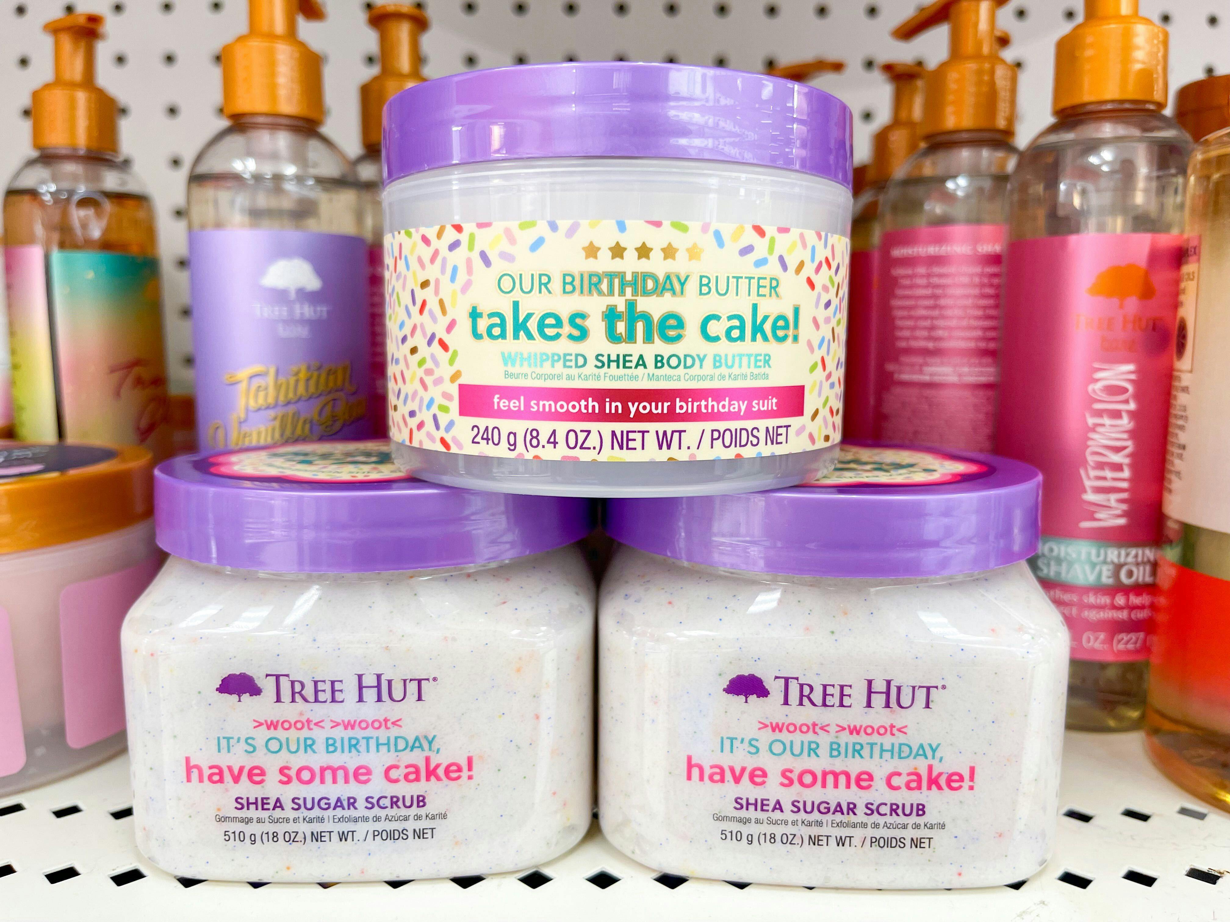 Tree Hut Birthday Cake Shea Sugar Scrub Available for a Limited Time at