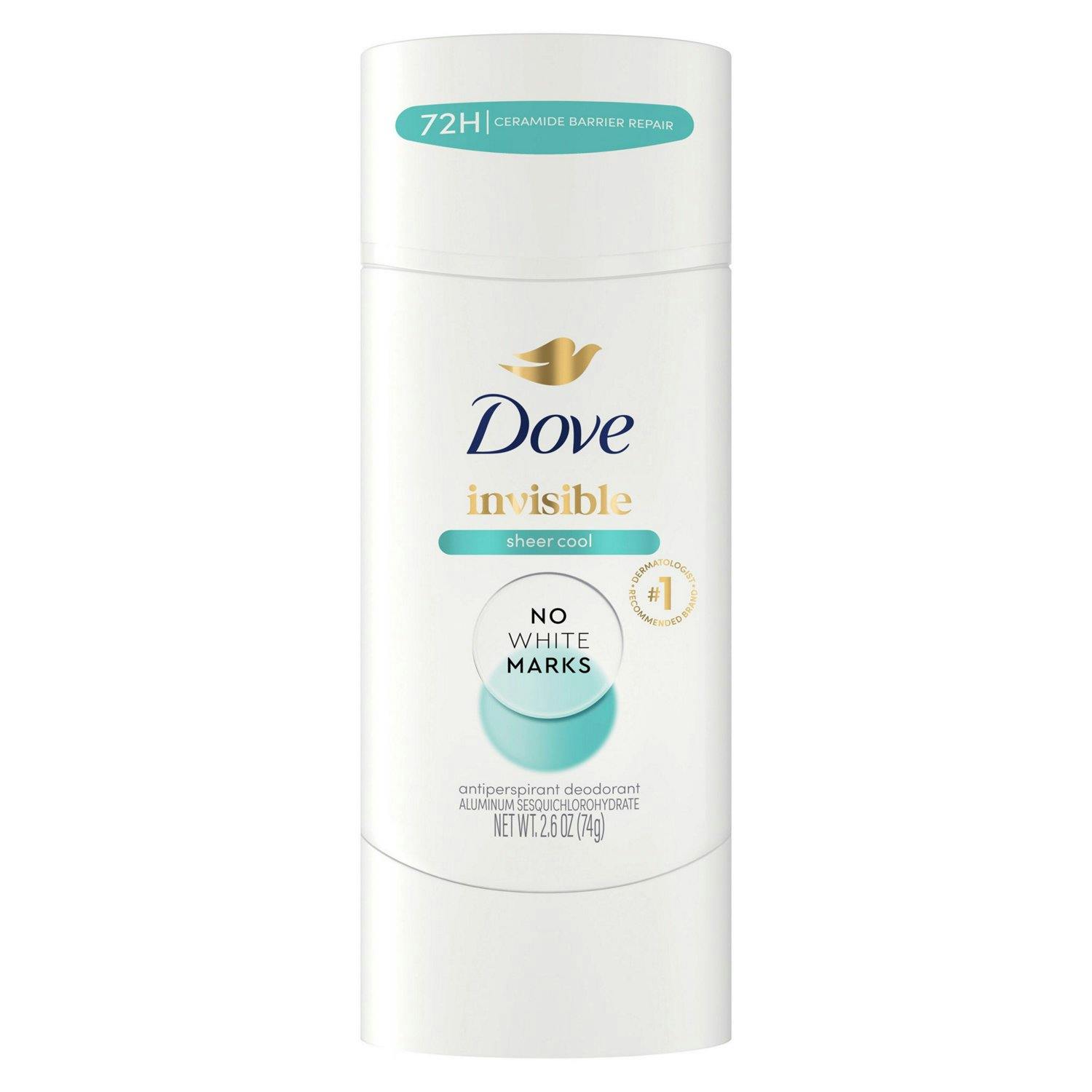 2 Dove Antiperspirant Sticks