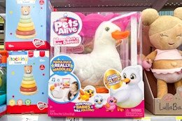 zuru mama duck on walgreens shelf