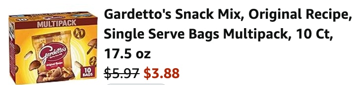 gardettos snack mix