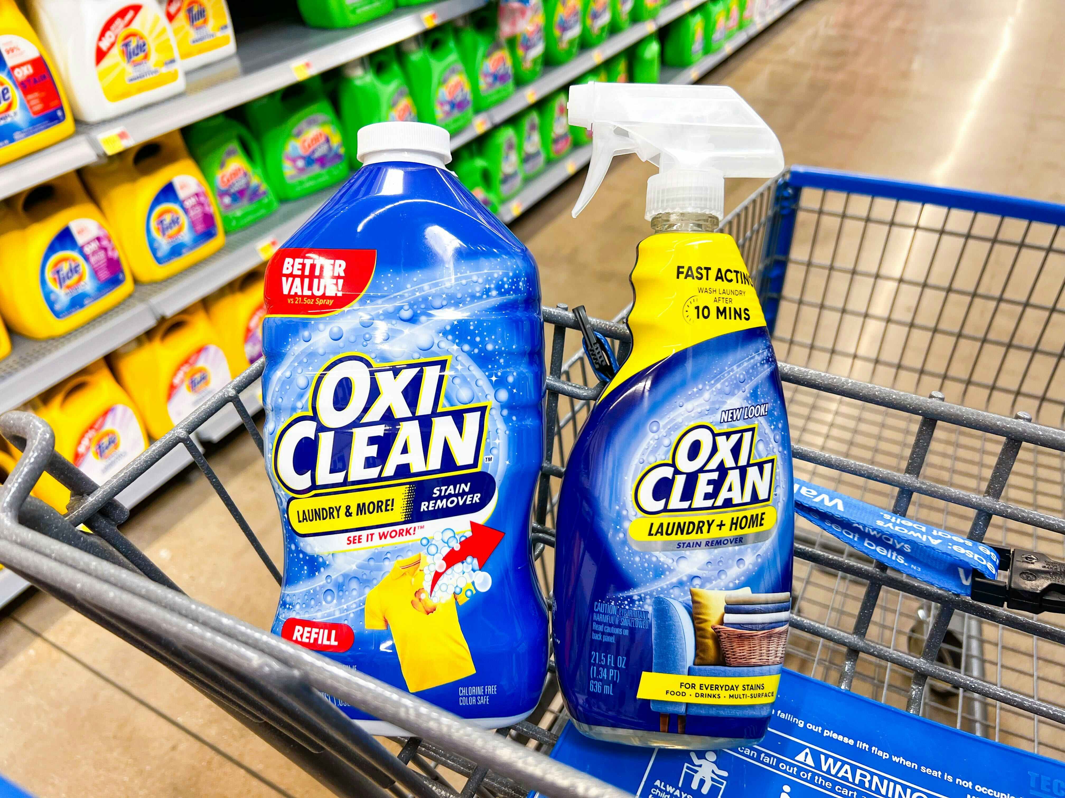 Save $2.50 on OxiClean at Target and Walmart