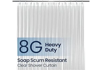 Heavy-Duty Shower Curtain
