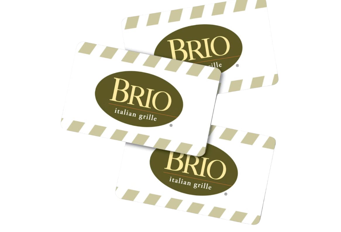 $25 Brio Italian Grille eGift Card
