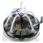Solar Bird Bath Fountain