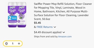Swiffer Power Mop Refill 2-Pack