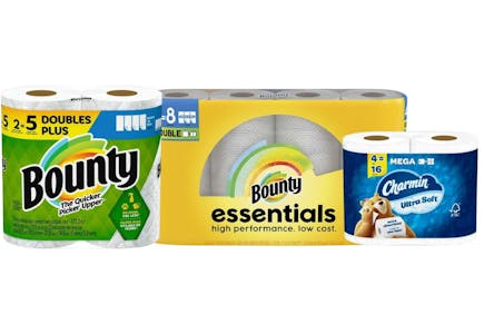 6 P&G Paper Products