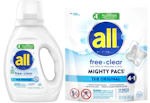 2 All Laundry Detergents (43 loads)