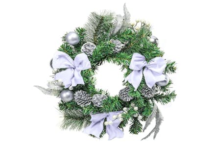 Prelit Christmas Wreath