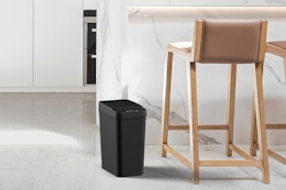 Motion Sensor Smart Trash Can 2-Pack, Just $22.99 on Amazon card image