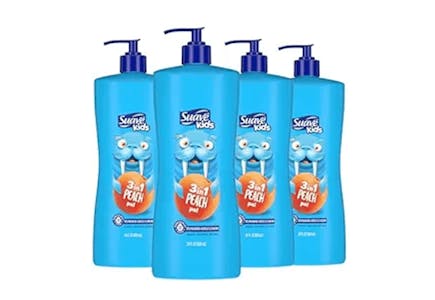 Suave Kids Body Wash 4-Pack