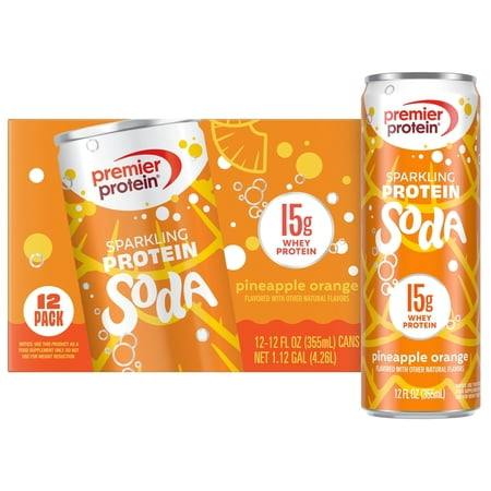 Premier Protein Sparkling Soda 12-Pack