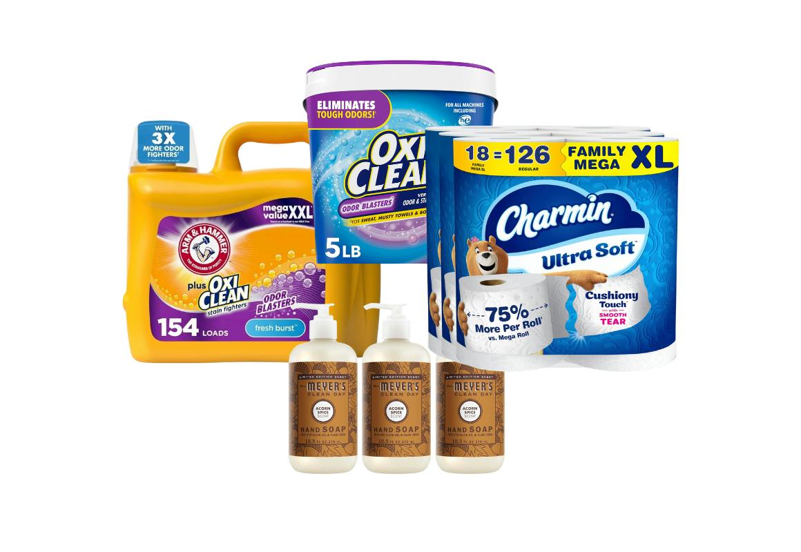 Spend $50 on Household Supplies, Save $15