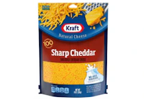 2 Kraft Shredded Cheeses