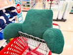 bed rest pillow sitting on a target cart