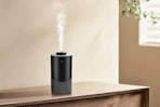 Lifestyle image of the waterless essential oil diffuser in home setting