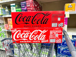 coca cola 12 packs on walgreens cart