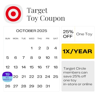 Target Toy Coupon — October 2025