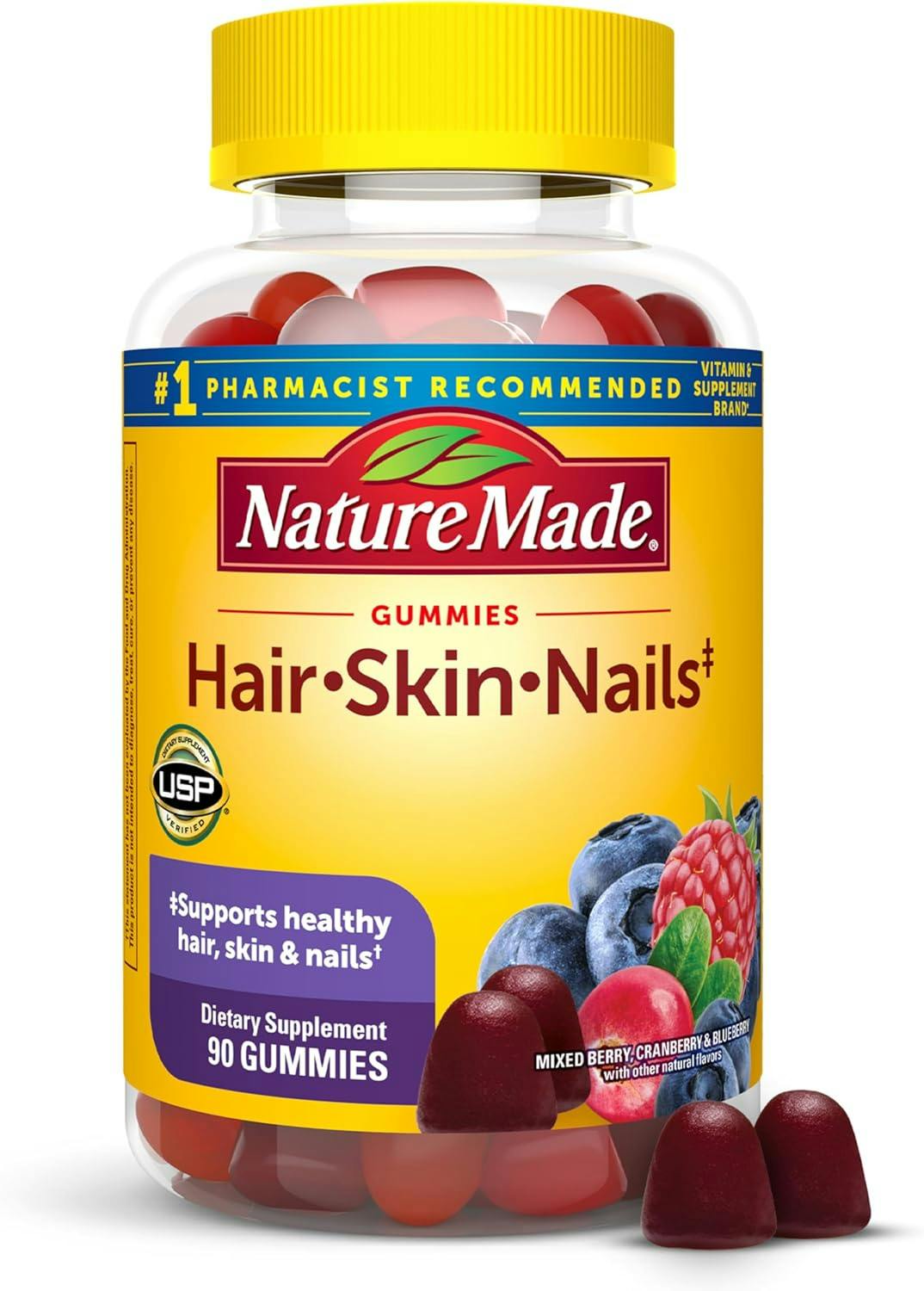 2 Nature Made Gummies Bottles