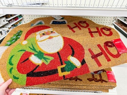 Holiday Coir Doormats, Only $9.50 at Target card image