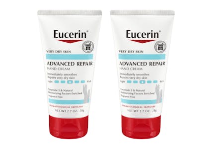 2 Eucerin Hand Creams