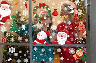 Christmas Window Clings