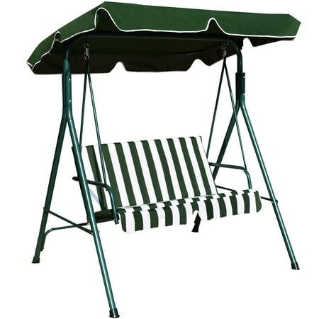 Costway Loveseat Patio Canopy Swing Glider