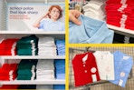 school uniforms available at target, old navy, and walmart