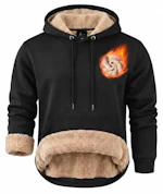 Men's Sherpa Lined Hoodie