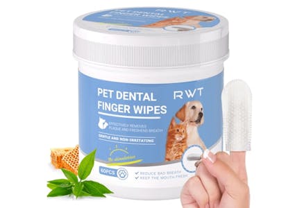 Pet Dental Care Wipes